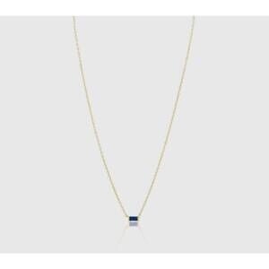 NEW SAHIRA women's willow necklace in sapphire